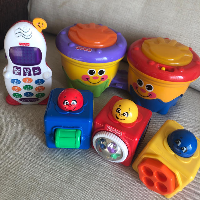 Fisher-Price - フィッシャープライス⭐︎おもちゃ5点セットの通販 by