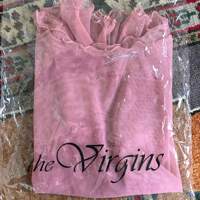 Maison Martin Margiela(マルタンマルジェラ)のthe Virgins シースルートップス　pink レディースのトップス(カットソー(長袖/七分))の商品写真