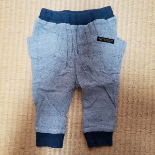 エフオーキッズ(F.O.KIDS)のベビー サルエルパンツ 80 グレー 美品(パンツ)