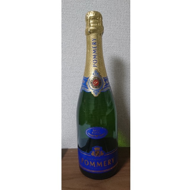 ポメリー ブリュト ロイヤル pommery brut royal 750ml 食品/飲料/酒の酒(シャンパン/スパークリングワイン)の商品写真