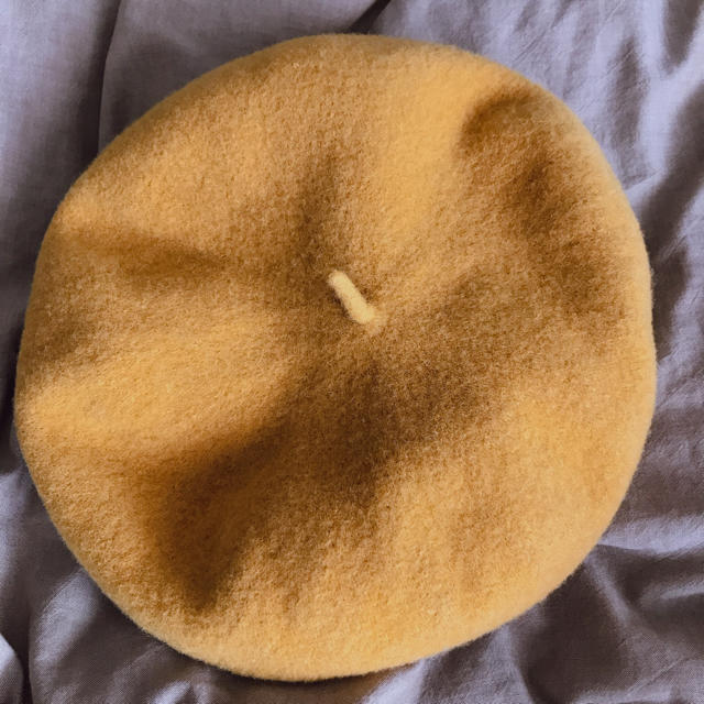 STUDIO CLIP(スタディオクリップ)のベレー帽 黄色 レディースの帽子(ハンチング/ベレー帽)の商品写真