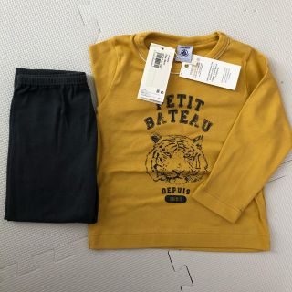 プチバトー(PETIT BATEAU)のPETIT BATEAUプチバトー☆長袖パジャマ☆2ans86cm☆(パジャマ)