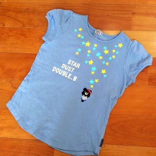 ダブルビー(DOUBLE.B)のDOUBLE.B TシャツB子水色(Tシャツ/カットソー)