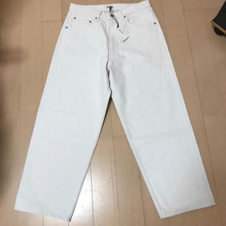 ryo様専用　AURALEEオーラリー19AW WIDE PANTS 32(デニム/ジーンズ)