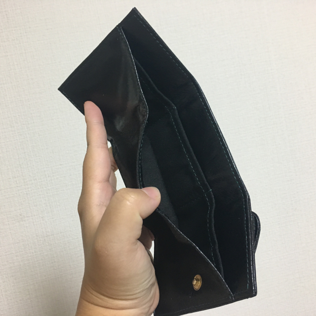 Ameri VINTAGE(アメリヴィンテージ)のameri  vintage 財布 黒 三つ折り ちいさいふ ブラック 未使用 レディースのファッション小物(財布)の商品写真