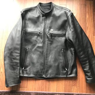 ハーレーダビッドソン(Harley Davidson)のライダース　ハーレーダビットソン　Lサイズ(ライダースジャケット)