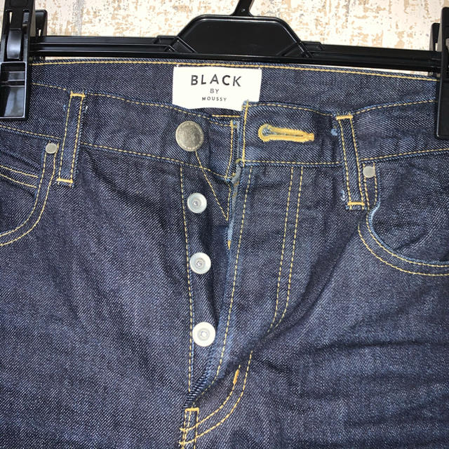 BLACK by moussy(ブラックバイマウジー)のBLACK BY MOUSSY  HUILA one wash Denim レディースのパンツ(デニム/ジーンズ)の商品写真