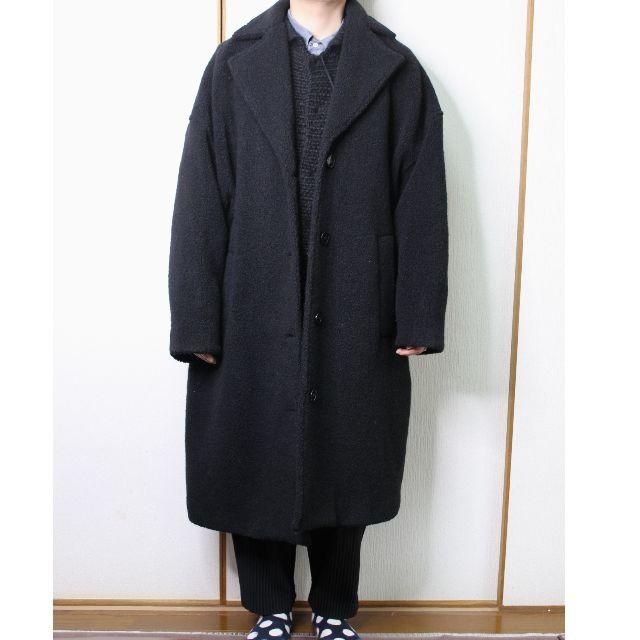 定価12.7万 MM6メゾンマルジェラ 18AW コクーンジャージーウールコート