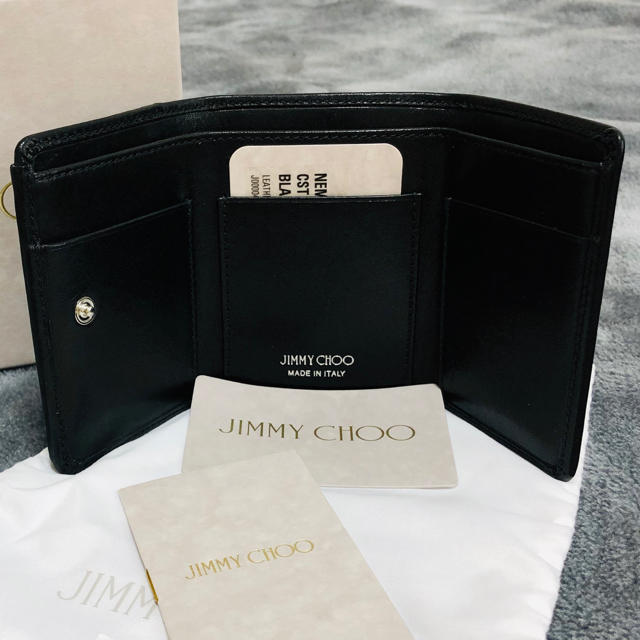 最安★新品☆ JIMMY CHOO 三つ折り 財布