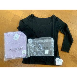 ピーチジョン(PEACH JOHN)のPEACH JOHN 新品9分袖インナー2枚(アンダーシャツ/防寒インナー)