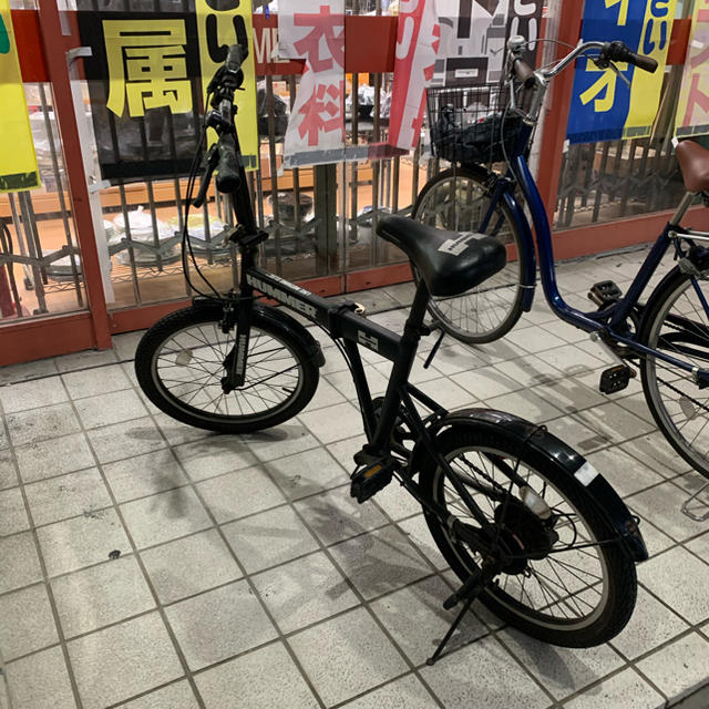 スポーツ/アウトドアハマー　自転車　折り畳み