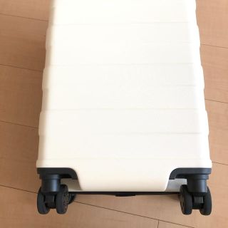 ムジルシリョウヒン(MUJI (無印良品))の無印　キャリーケース　19L ホワイト→出張、旅行、キャリーバッグ(旅行用品)