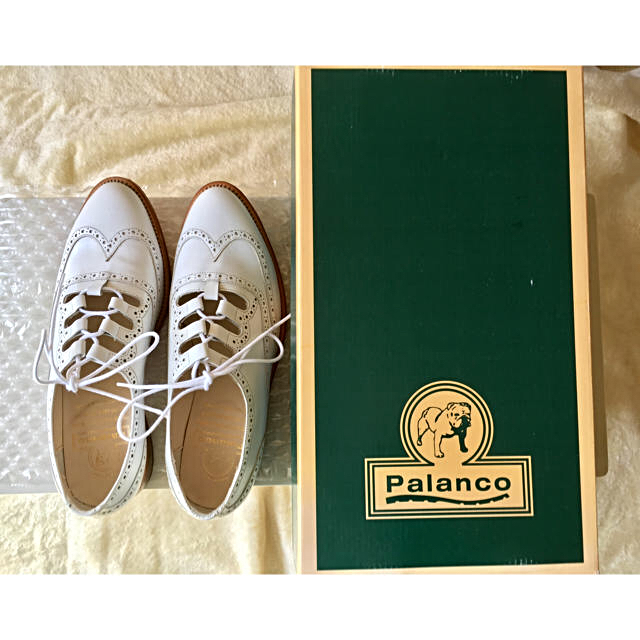 Palanco(パランコ)の美品✨「パランコ」ウィングチップレザーシューズ。  レディースの靴/シューズ(ローファー/革靴)の商品写真