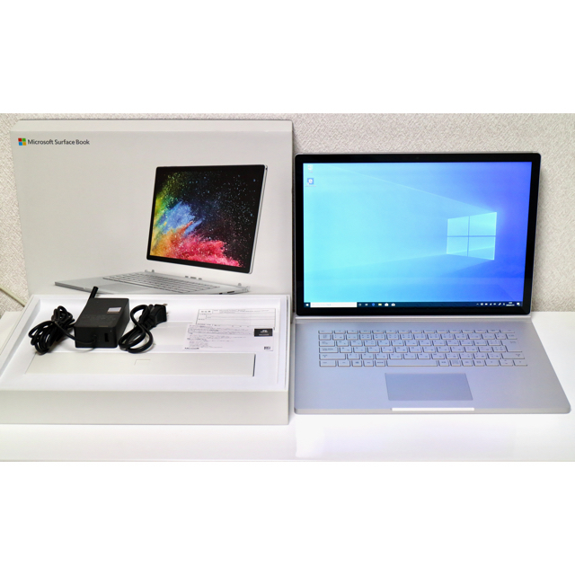 マイクロソフトSurfaceBook2 15 i7 16 512 GTX1060