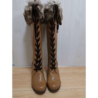 アクシーズファム(axes femme)の新品　Axes Femme アクシーズファムファーロングブーツ(ブーツ)