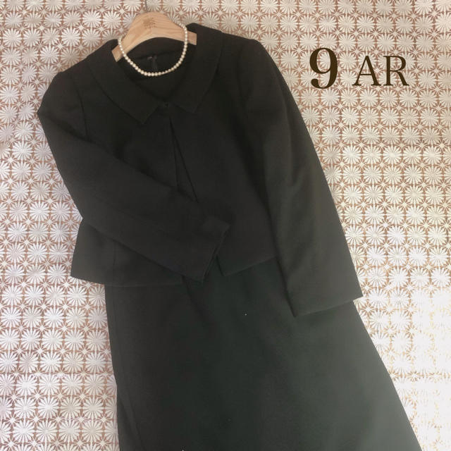 ベルメゾン(ベルメゾン)の襟付きボレロ♡ブラックフォーマル レディースのフォーマル/ドレス(礼服/喪服)の商品写真