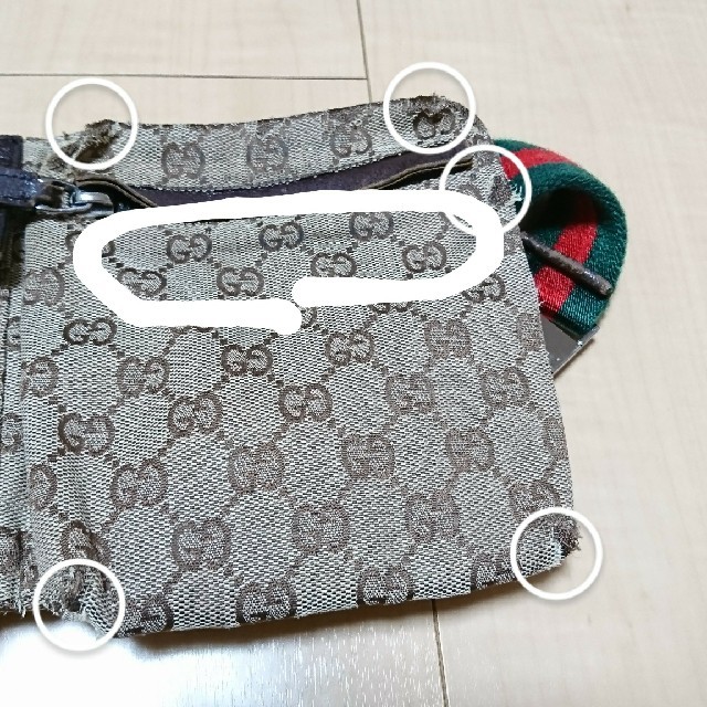 Gucci(グッチ)のGUCCI ヒップバッグ ウエストポーチ ボディバッグ レディースのバッグ(ボディバッグ/ウエストポーチ)の商品写真