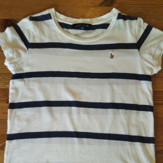 ポロラルフローレン(POLO RALPH LAUREN)のRALPH LAUREN ボーダー半袖シャツ 160(Tシャツ/カットソー)