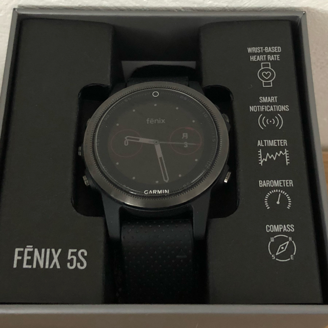 Garmin Fenix5S Sapphire Black