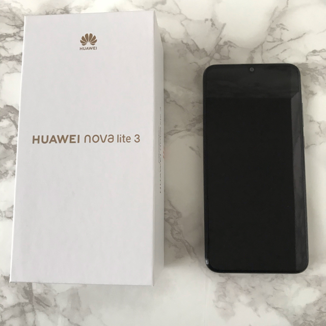 huawei nova lite 3 ブラック 32GB simフリー