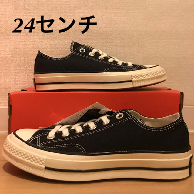 スニーカー24㎝ CONVERSE CT70 コンバース チャックテイラー BLACK