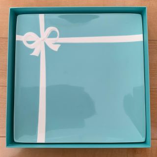 ティファニー(Tiffany & Co.)のTiffany & Co.  ブループレート 角皿(食器)