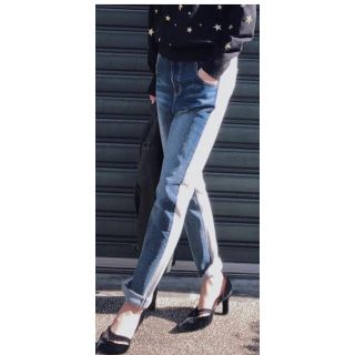 アメリヴィンテージ(Ameri VINTAGE)のAMERI💕DENIM DOCKING SWEAT PANTS💕(デニム/ジーンズ)