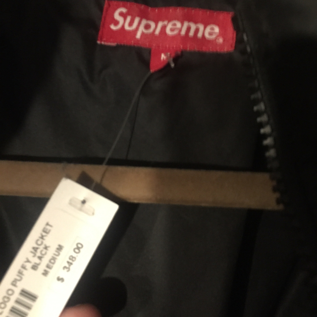 supreme bonded logo down jacket M