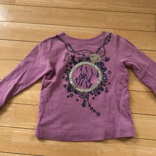 アナスイミニ(ANNA SUI mini)のアナスイミニ  120 トレーナー(Tシャツ/カットソー)