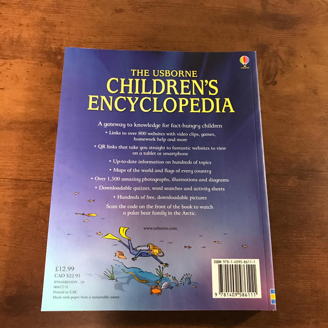 ¥500値下げ！子供英語百科事典 Children's Encyclopedia エンタメ/ホビーの本(語学/参考書)の商品写真