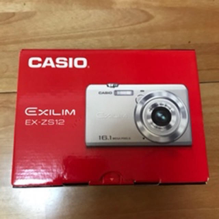 カシオ(CASIO)のCASIO EXILIM EX-ZS12SR 新品・未使用　デジカメ(コンパクトデジタルカメラ)
