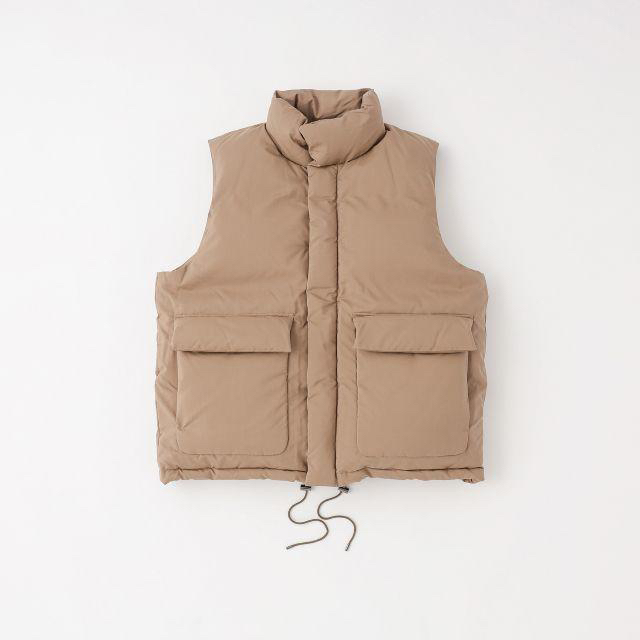 ジャケット/アウターAURALEE LIGHT FINX POLYESTER DOWN VEST 3