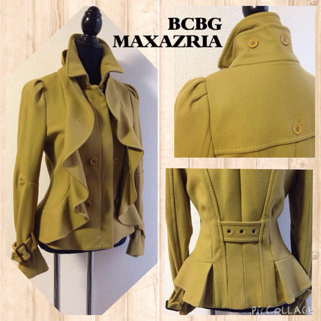 BCBGMAXAZRIA(ビーシービージーマックスアズリア)のBCBG MAXAZRIAジャケット レディースのジャケット/アウター(ピーコート)の商品写真