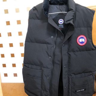 カナダグース(CANADA GOOSE)のカナダグース、ダウンベスト、ブラック(ダウンベスト)