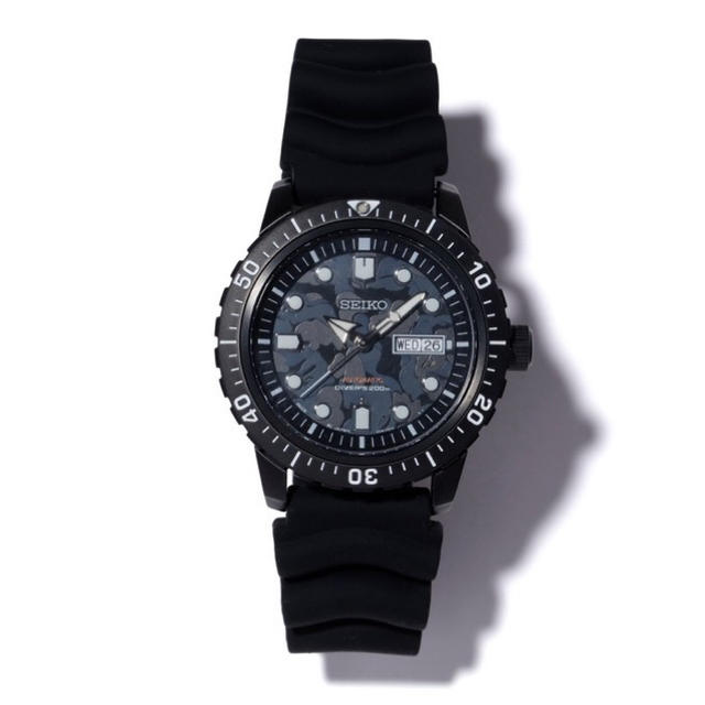SEIKO X BAPE ABC CAMO MECHANICAL DIVERS  メンズの時計(腕時計(アナログ))の商品写真