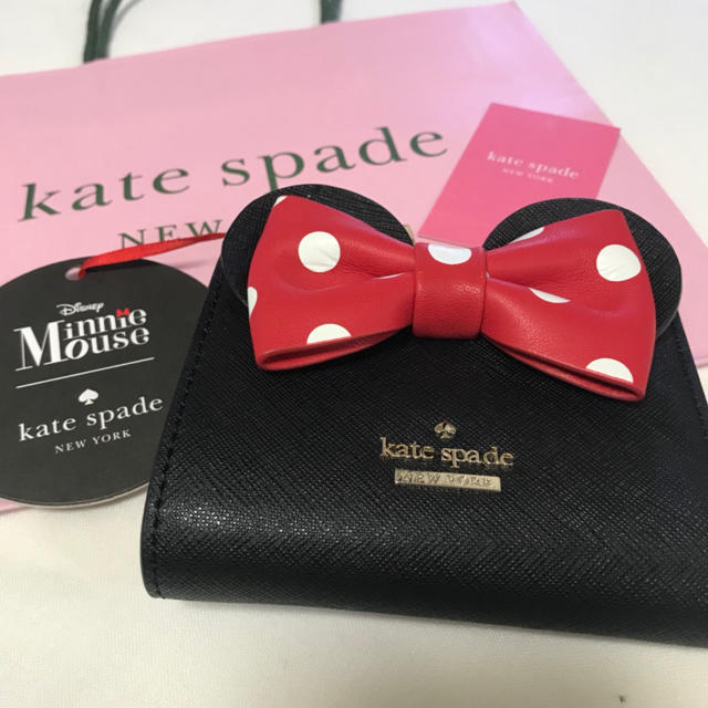 kate spade 二つ折り財布　ミニー　日本未発売　新品