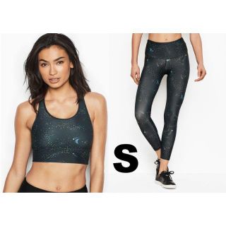 ヴィクトリアズシークレット(Victoria's Secret)のヴィクトリアズシークレット　スポーツブラとタイツ（レギンス）Sセット(ヨガ)