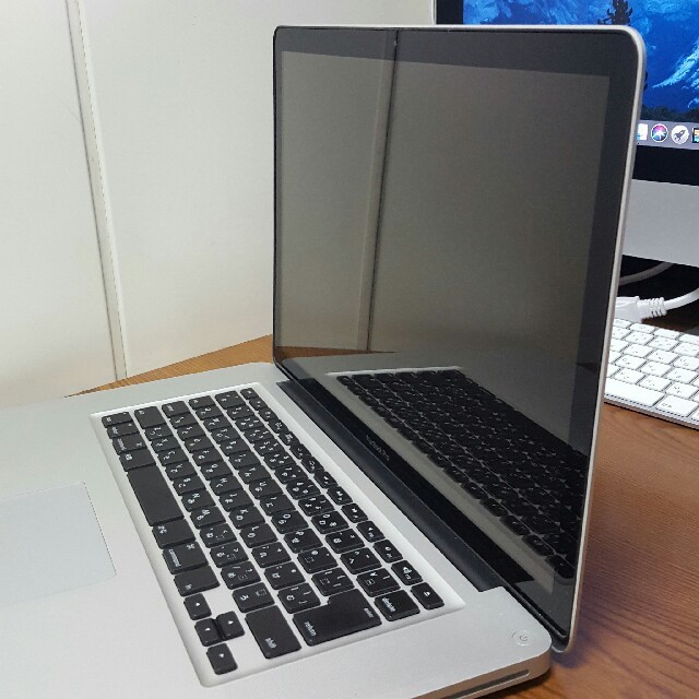 Mac (Apple)(マック)の美品 Macbook Pro 15インチ 8GB/SSD120GB office スマホ/家電/カメラのPC/タブレット(ノートPC)の商品写真