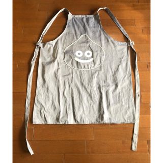 【新品・未使用】スマイルスライム エプロン フリーサイズ グレー