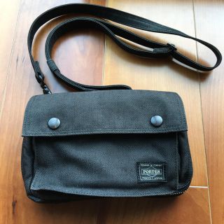 ポーター(PORTER)のPORTER SMOKY ショルダーバッグ(黒)(ショルダーバッグ)