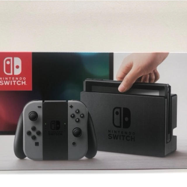 Nintendo Switch JOY-CON グレー 本体  HAC-S-KA