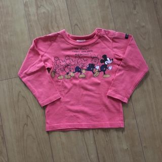 エフオーキッズ(F.O.KIDS)のエフオーキッズ ミッキーマウス 長袖Tシャツ (Tシャツ/カットソー)