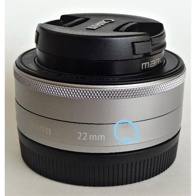 Canon - キヤノン EF-M 22mm F2 STM 保護フィルターおまけの通販 by WIN2｜キヤノンならラクマ