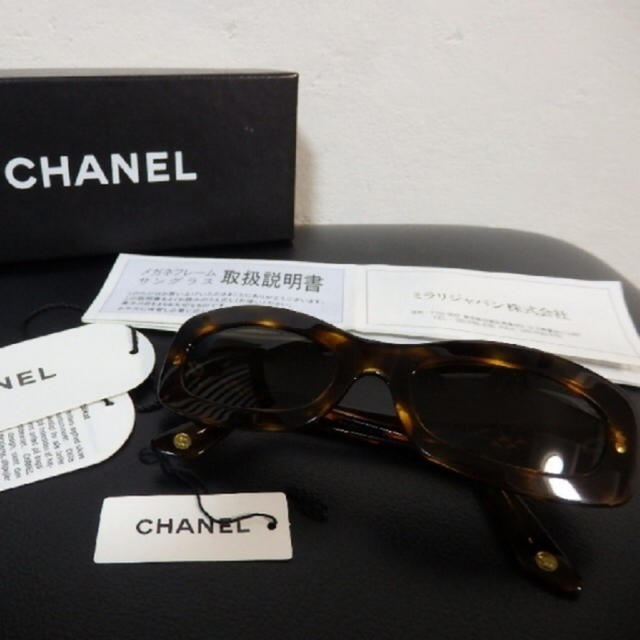 CHANEL(シャネル)のシャネルサングラスべっこう レディースのファッション小物(サングラス/メガネ)の商品写真