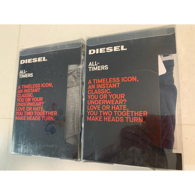 DIESEL(ディーゼル)のnoa様専用新品未開封・ボクサーパンツ2箱 メンズのアンダーウェア(ボクサーパンツ)の商品写真