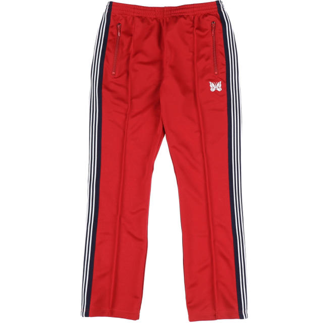 Needles ニードルズ  Narrow Track Pant red 赤Mカラー