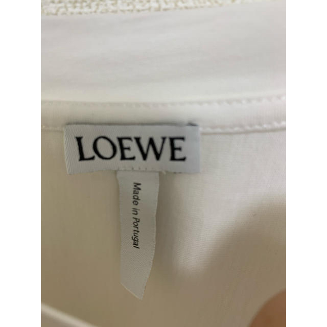 NEW好評 LOEWE Tシャツ 変形 M 白 ホワイトの通販 by りょー's