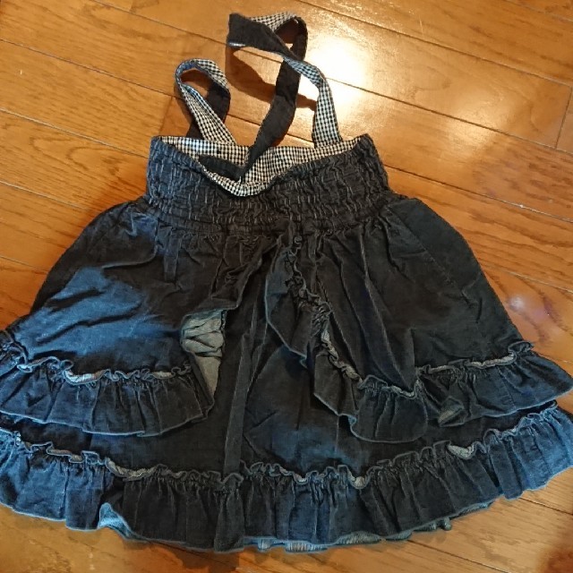 mezzo piano(メゾピアノ)のmezzo piano130上下セット キッズ/ベビー/マタニティのキッズ服女の子用(90cm~)(スカート)の商品写真