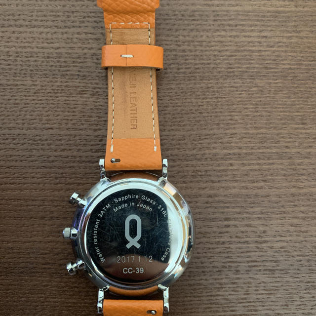 KNOT(ノット)の腕時計　knot  レザーベルト　cc-39 レディースのファッション小物(腕時計)の商品写真