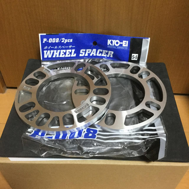 ホイールスペーサー　　4H&5H  P.C.D 98~114.3  ツライチ用に 自動車/バイクの自動車(ホイール)の商品写真